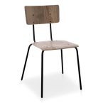 Stoel Veda light oak 