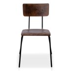 Stoel Veda dark oak 