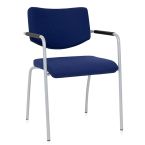 Stoel Alfa 4-poots frame met lage rug