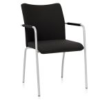 Stoel Alfa met 4-poots frame - hoge rug
