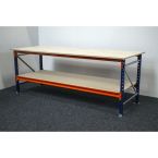 Werkbank MR22 met multiplex werkblad - 240cm