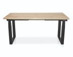 Zit sta bureau elektrisch Lineaflex MRC PRO Solid massief eiken boomstam blad 180x90 cm