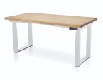 Zit sta bureau elektrisch Lineaflex MRC PRO Solid massief eiken blad 120x80 cm 